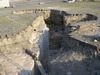 archeologische opgravingen op de scheldekaaien ter hoogte van Sint-Andries