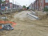n fiets- en voetpad
